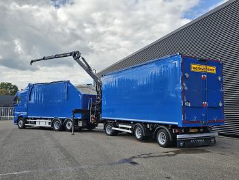 XF 440 6x2 / PENZ CRANE - KRAN + TIPPER TRAILER